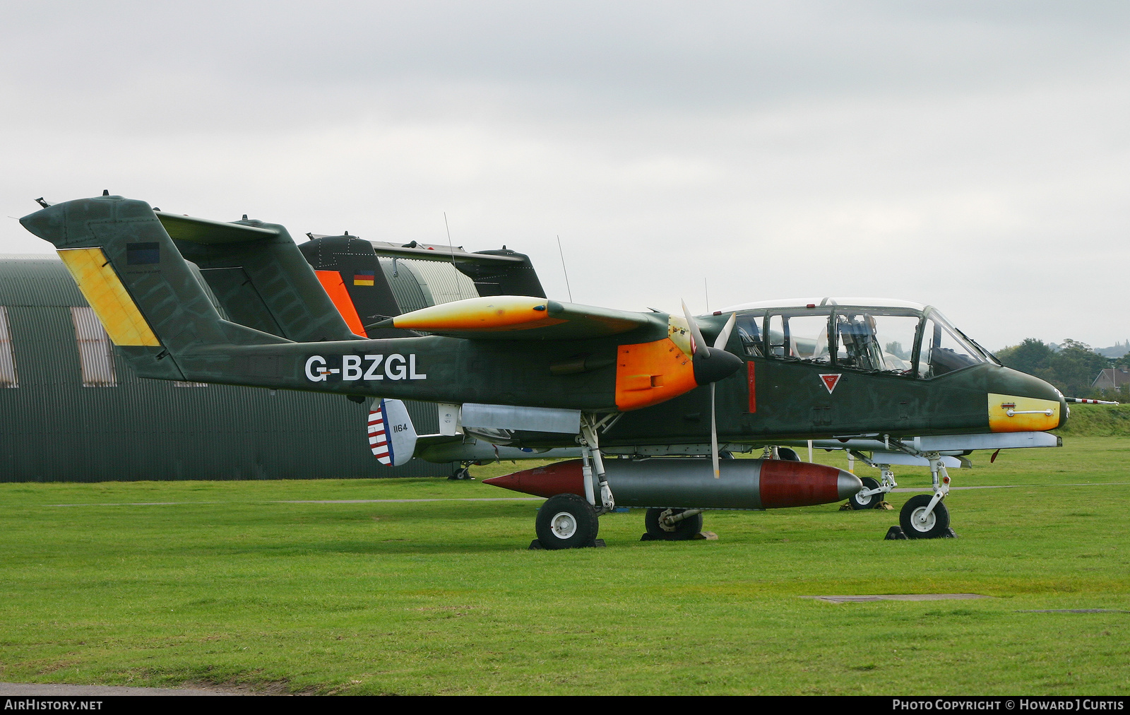 Aircraft Photo of G-BZGL | North American Rockwell OV-10B Bronco | AirHistory.net #215290