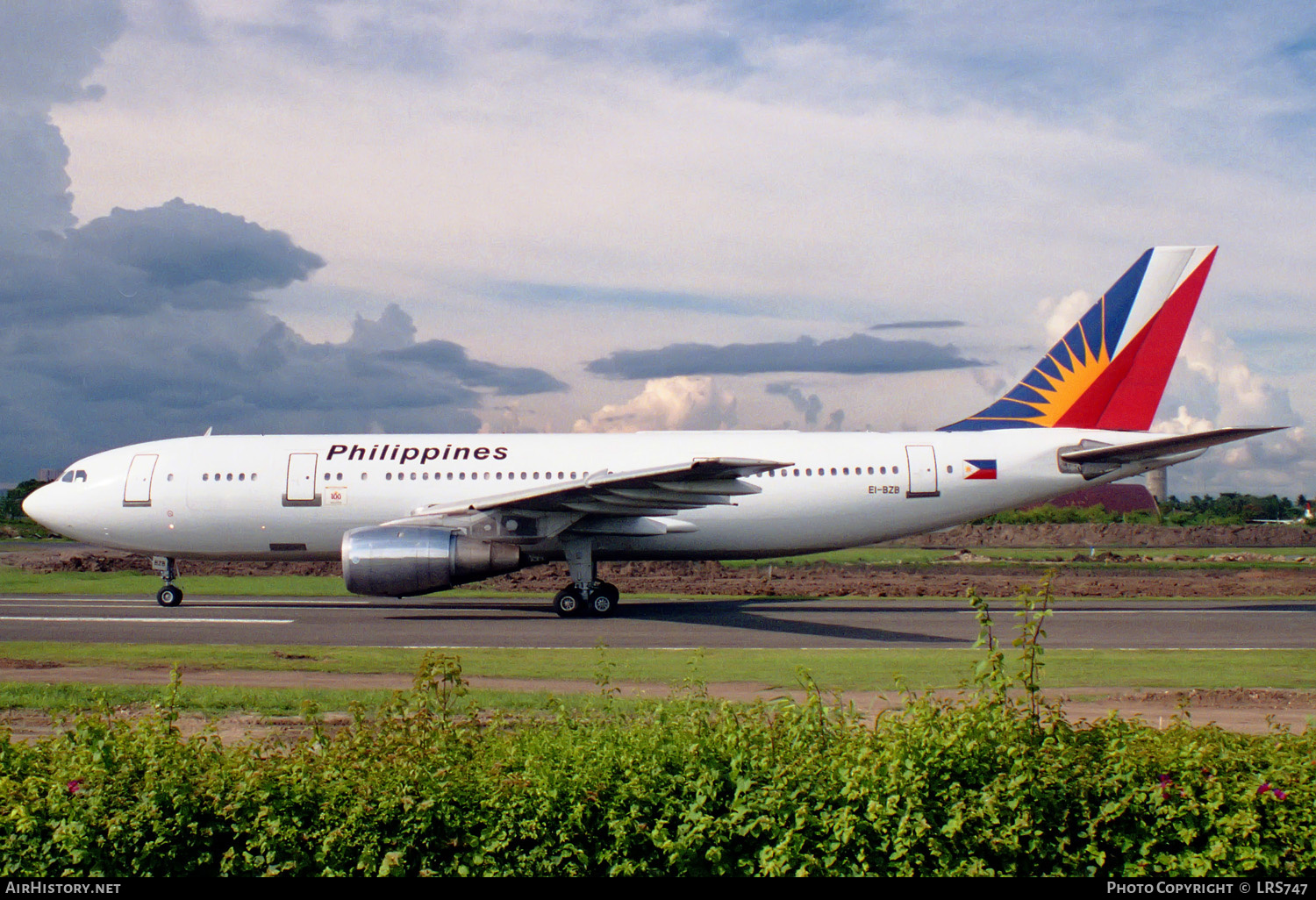 Aircraft Photo of EI-BZB | Airbus A300B4-203 | Philippine Airlines | AirHistory.net #215325