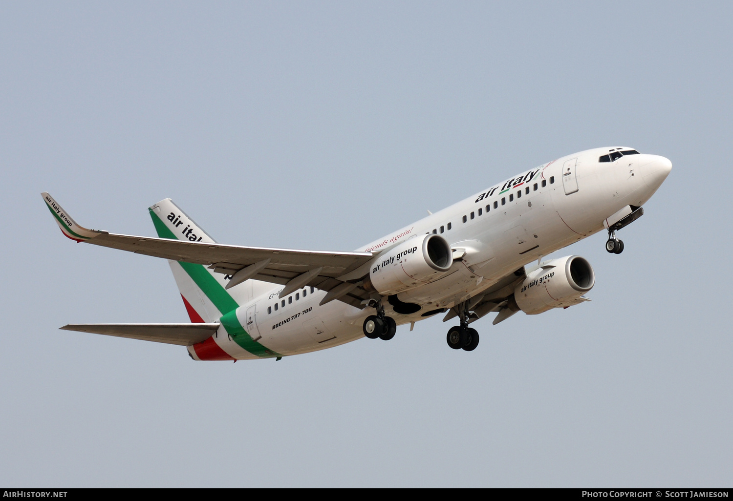 Aircraft Photo of EI-IGT | Boeing 737-73V | Air Italy | AirHistory.net #215346