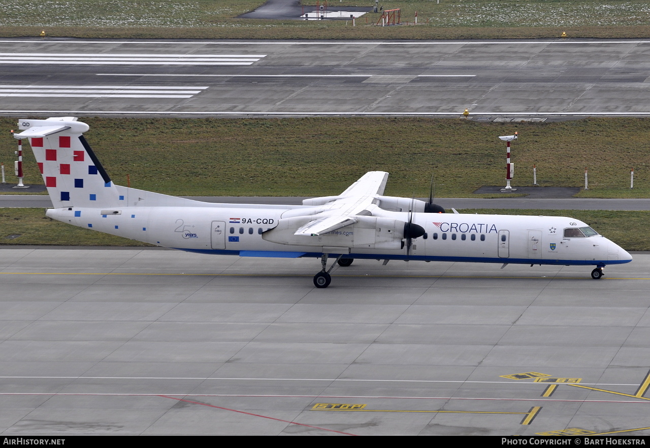 Aircraft Photo of 9A-CQD | Bombardier DHC-8-402 Dash 8 | Croatia Airlines | AirHistory.net #215347