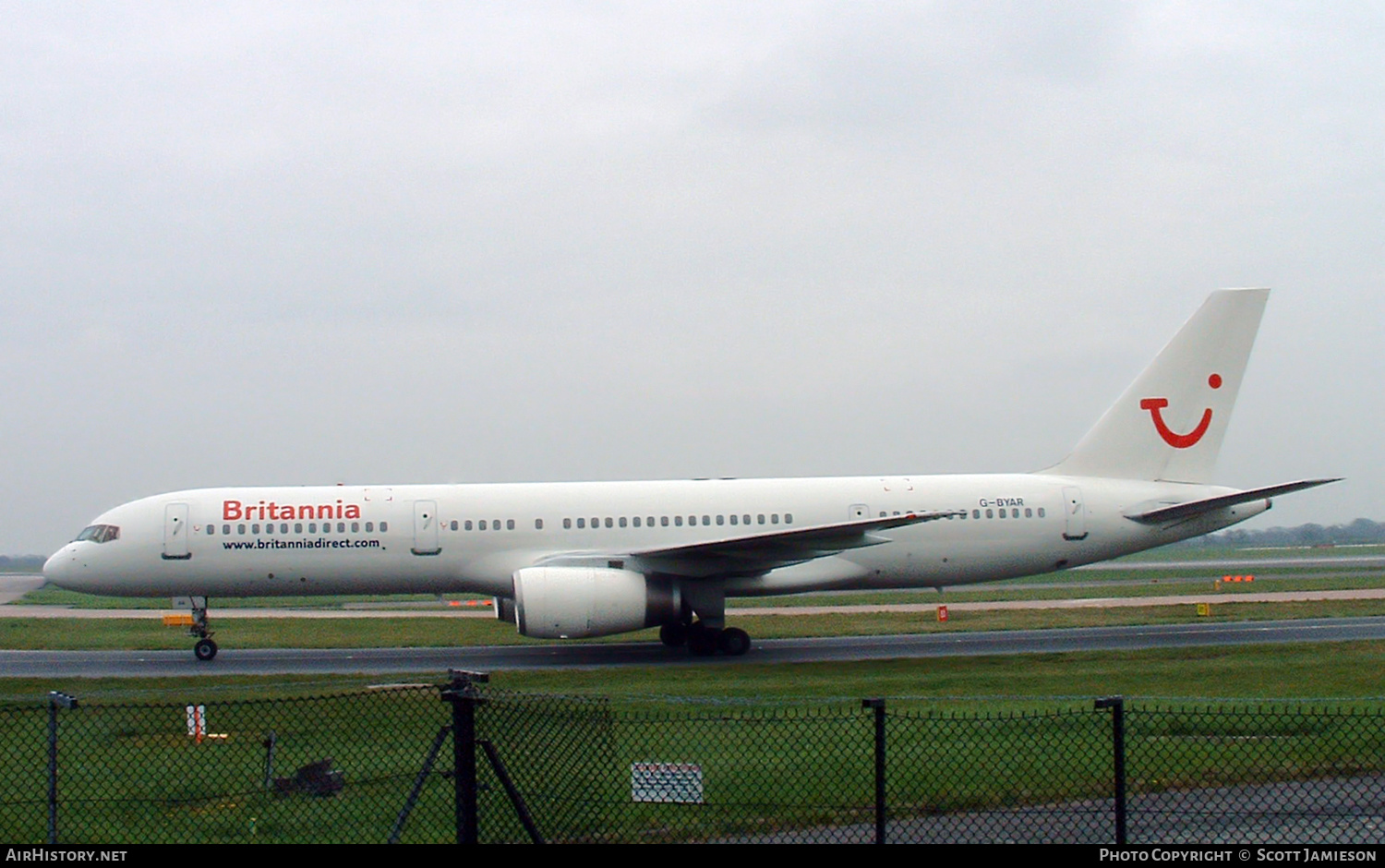 Aircraft Photo of G-BYAR | Boeing 757-204 | Britannia Airways | AirHistory.net #215362