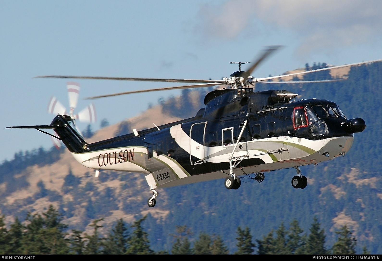 Aircraft Photo of C-FXEC | Sikorsky S-61N MkII | Coulson Aircrane | AirHistory.net #215378