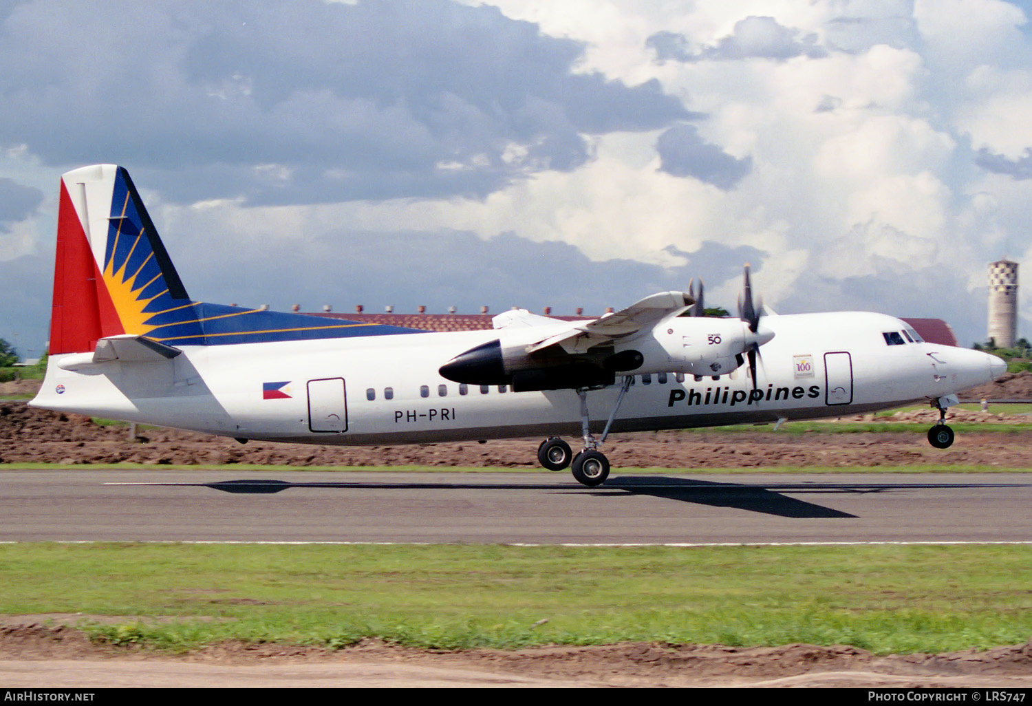 Aircraft Photo of PH-PRI | Fokker 50 | Philippine Airlines | AirHistory.net #215385