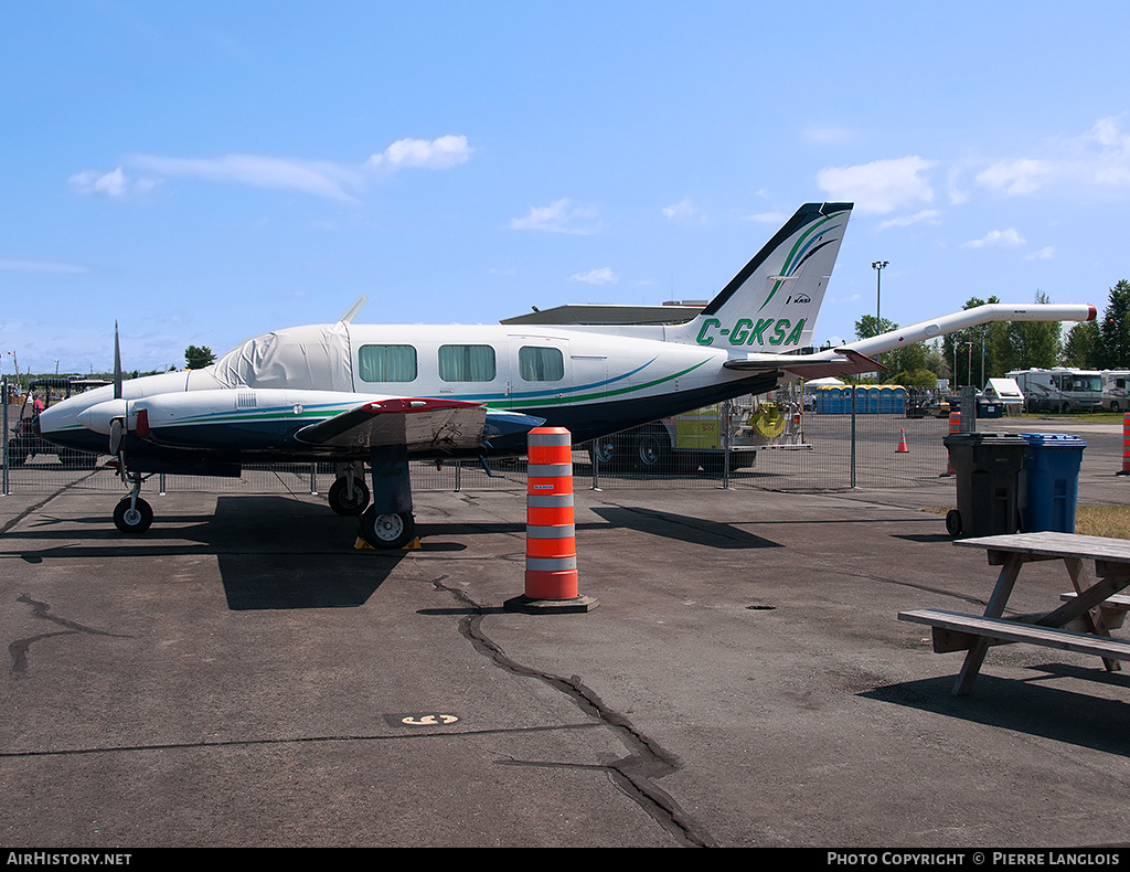 Aircraft Photo of C-GKSA | Piper PA-31-310 Navajo B | KASI Aviation | AirHistory.net #215386
