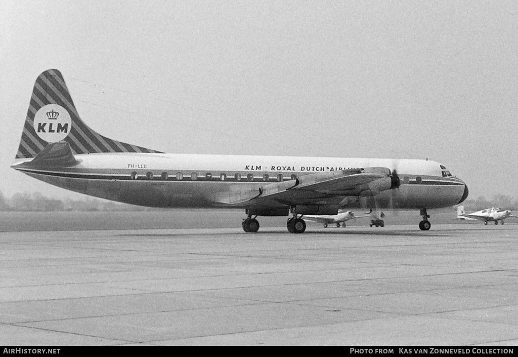 Aircraft Photo of PH-LLC | Lockheed L-188C Electra | KLM - Royal Dutch Airlines | AirHistory.net #215387