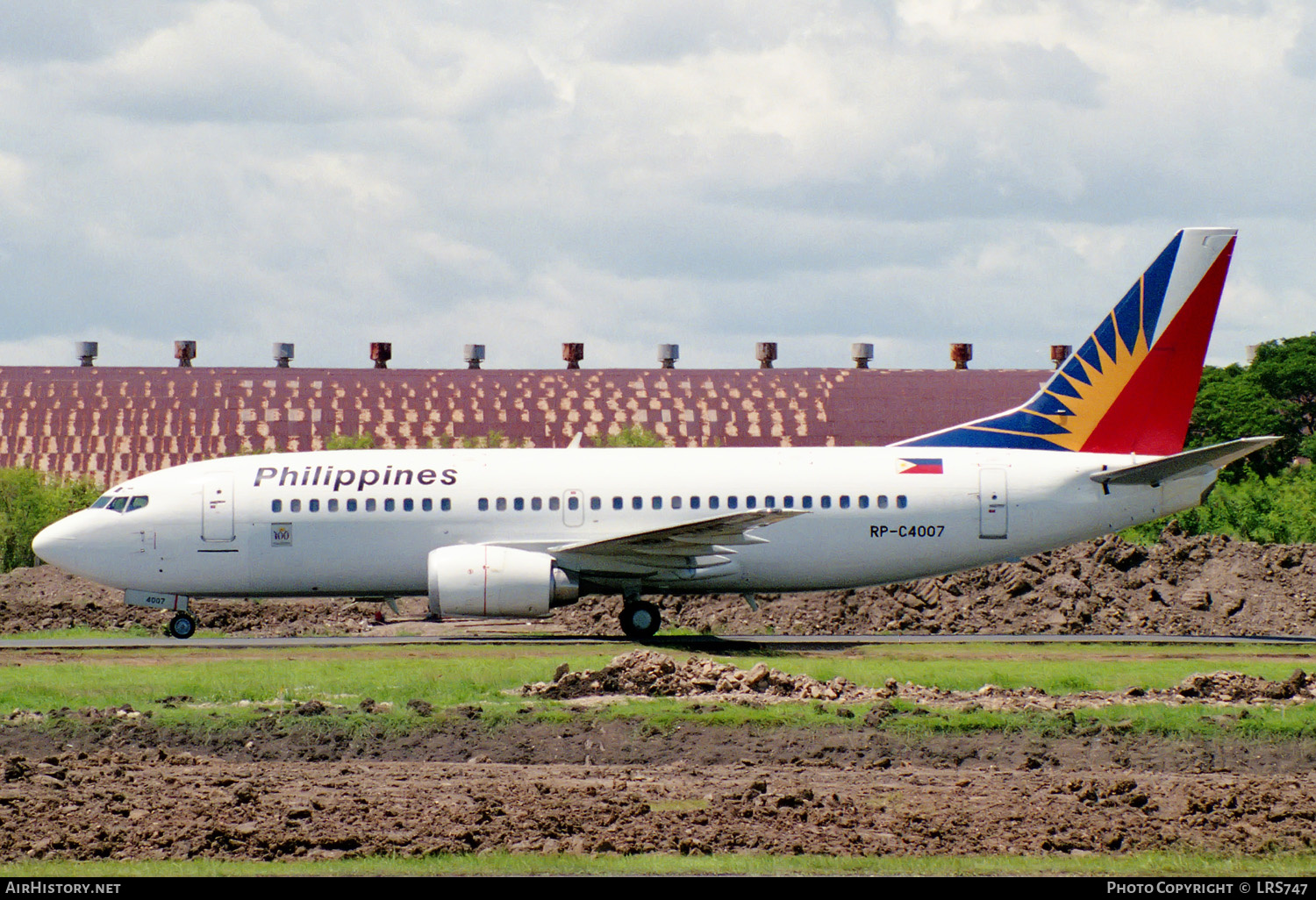 Aircraft Photo of RP-C4007 | Boeing 737-332 | Philippine Airlines | AirHistory.net #215389