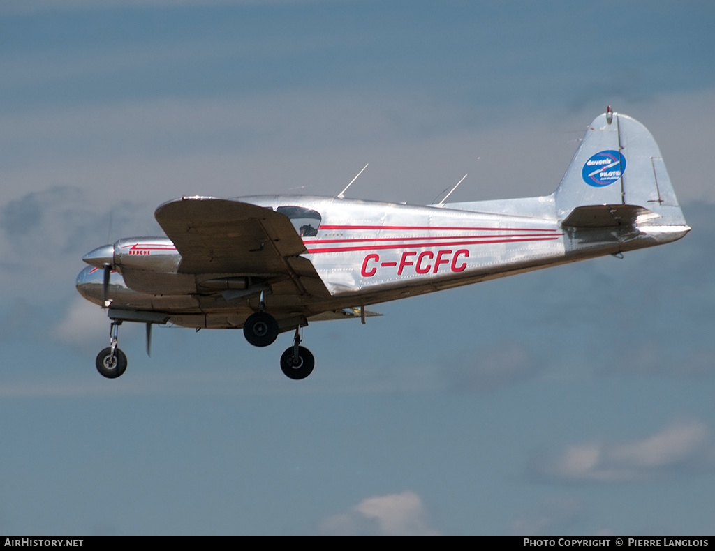 Aircraft Photo of C-FCFC | Piper PA-23-160 Apache | Devenir Pilote | AirHistory.net #215390