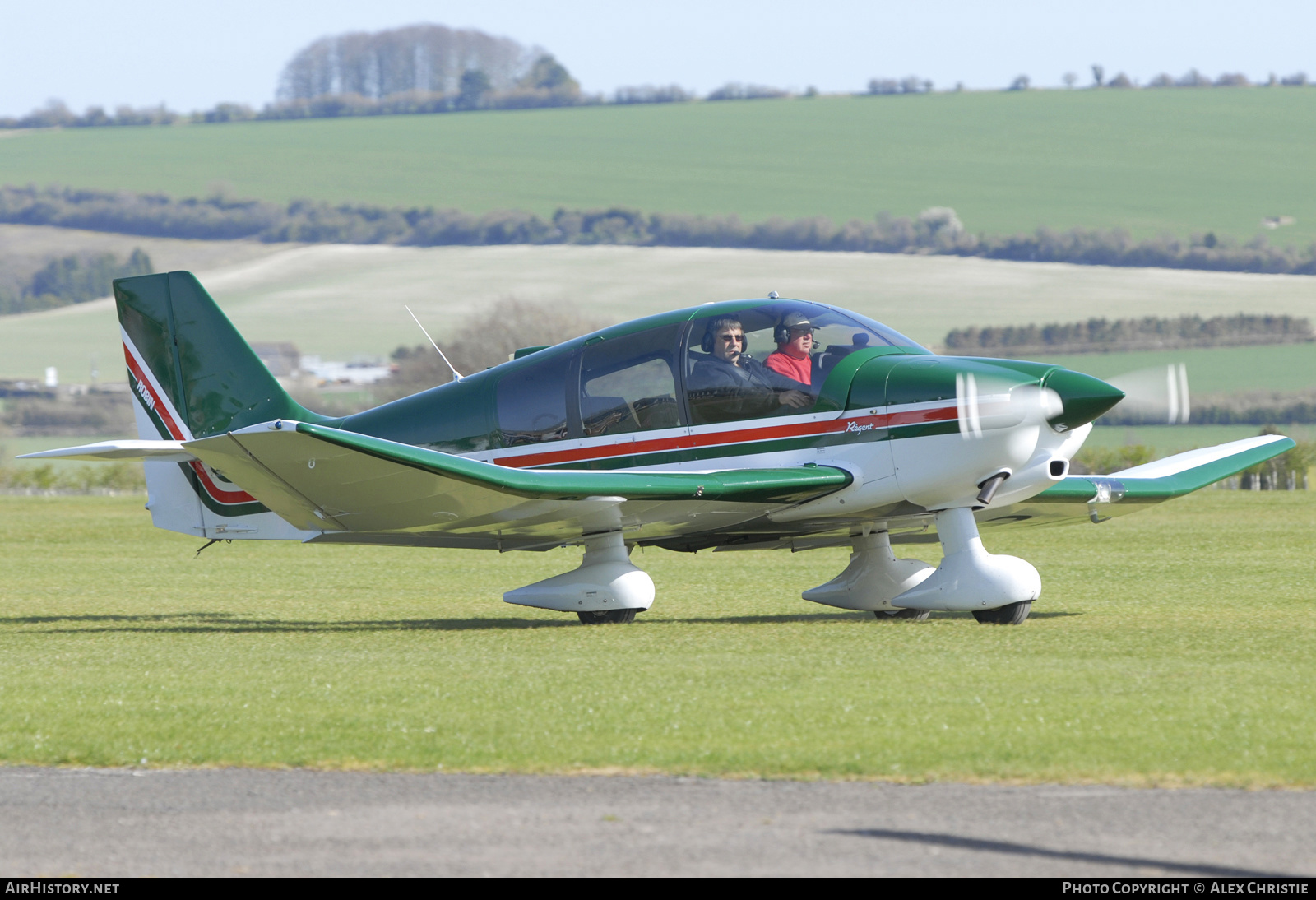 Aircraft Photo of G-DUDZ | Robin DR-400-180 Regent | AirHistory.net #215393