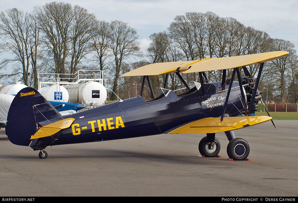 Aircraft Photo of G-THEA | Boeing PT-13D Kaydet (E75) | AirHistory.net #215396