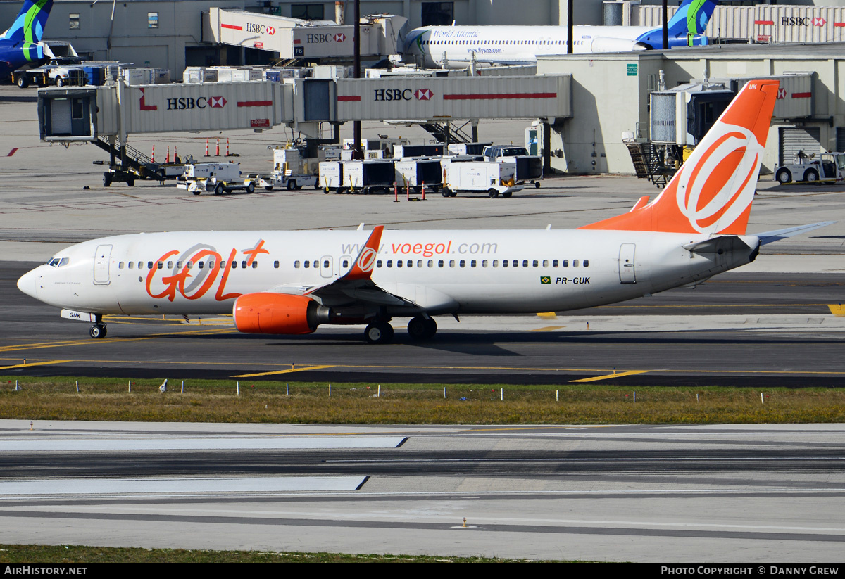 Aircraft Photo of PR-GUK | Boeing 737-8EH | GOL Linhas Aéreas | AirHistory.net #215410