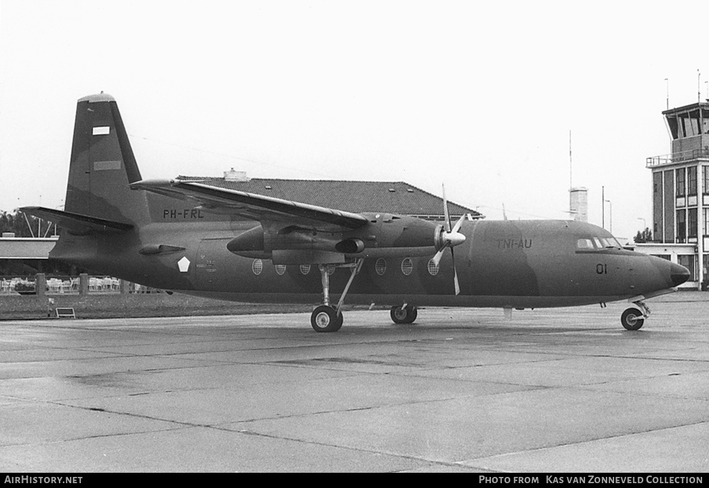 Aircraft Photo of PH-FRL | Fokker F27-400M Troopship | Indonesia - Air Force | AirHistory.net #215437