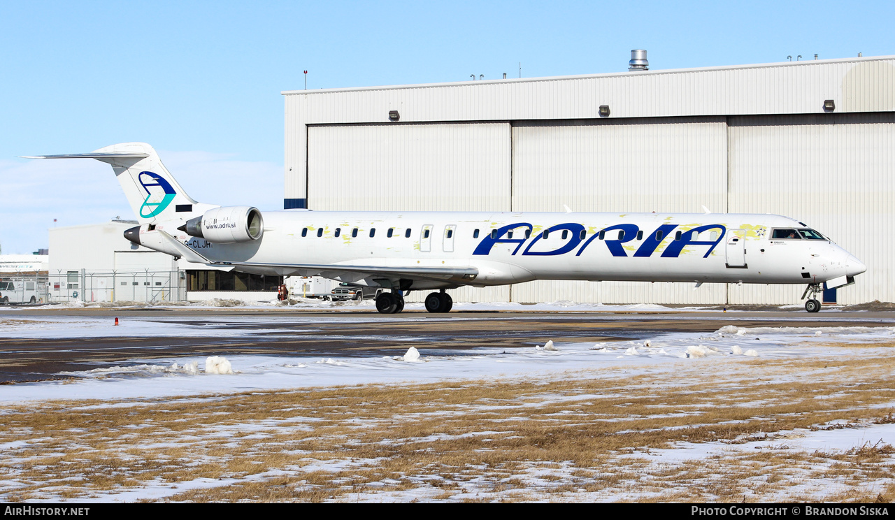 Aircraft Photo of G-CLJH | Bombardier CRJ-900LR (CL-600-2D24) | Adria Airways | AirHistory.net #215452