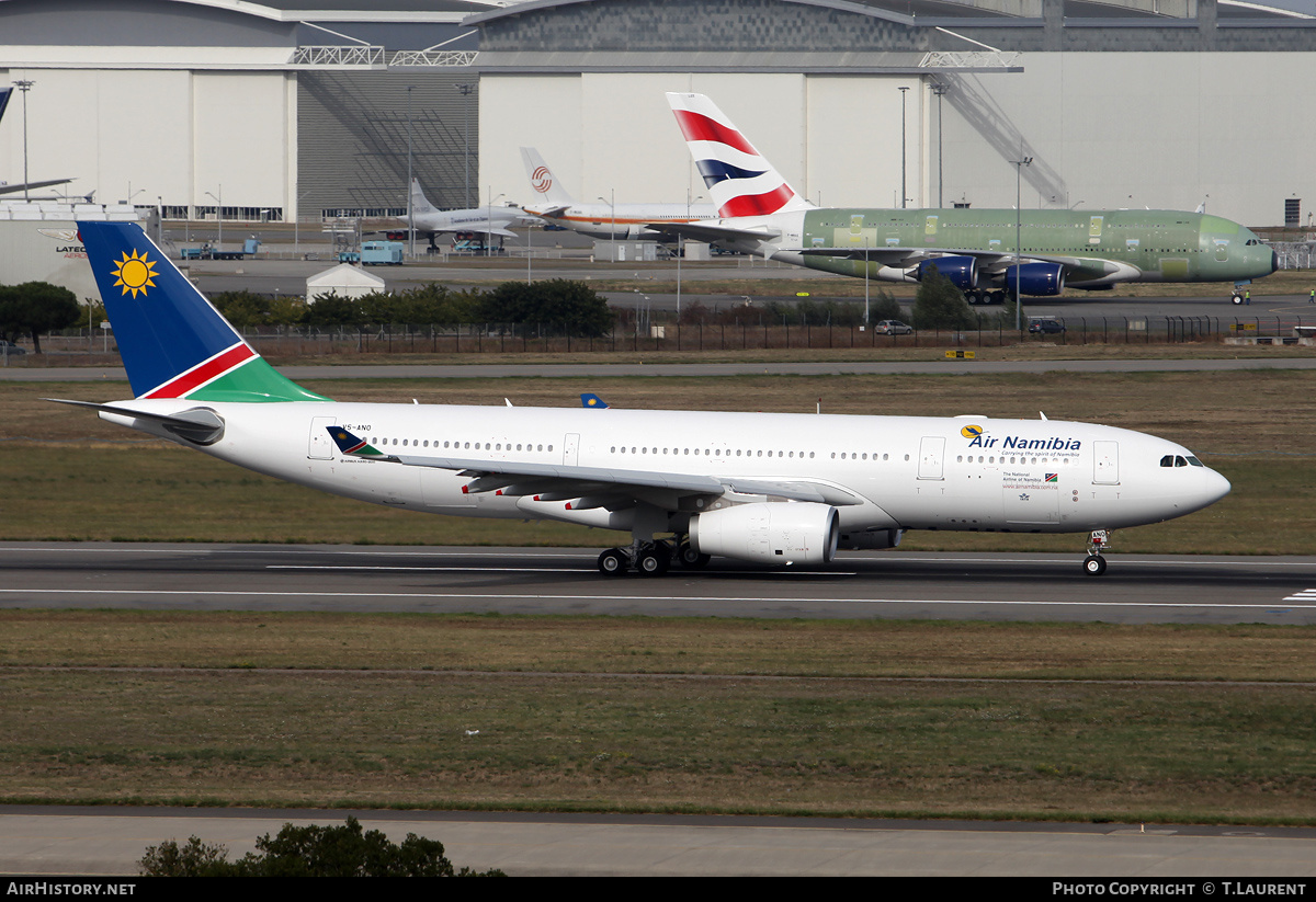 Aircraft Photo of V5-ANO | Airbus A330-243 | Air Namibia | AirHistory.net #215460