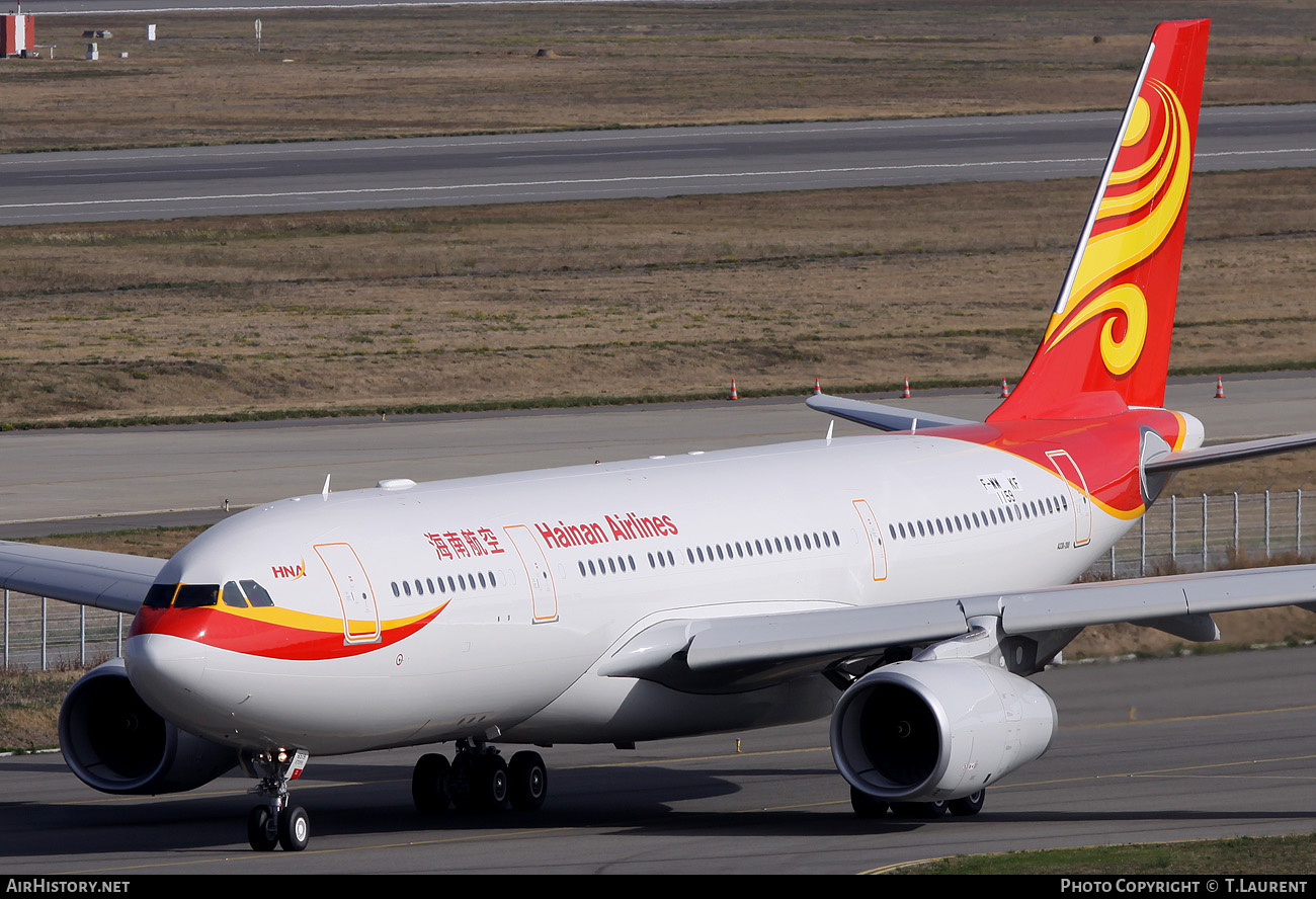 Aircraft Photo of F-WWKF | Airbus A330-243 | Hainan Airlines | AirHistory.net #215462