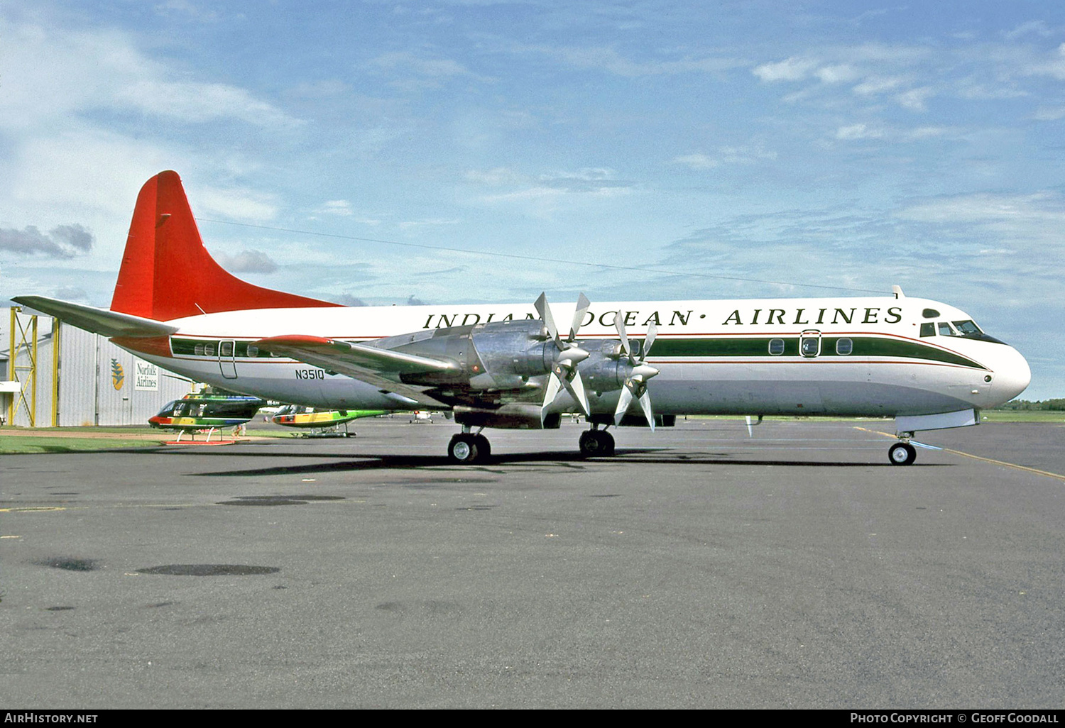 Aircraft Photo of N351Q | Lockheed L-188A Electra | Indian Ocean Airlines | AirHistory.net #215466