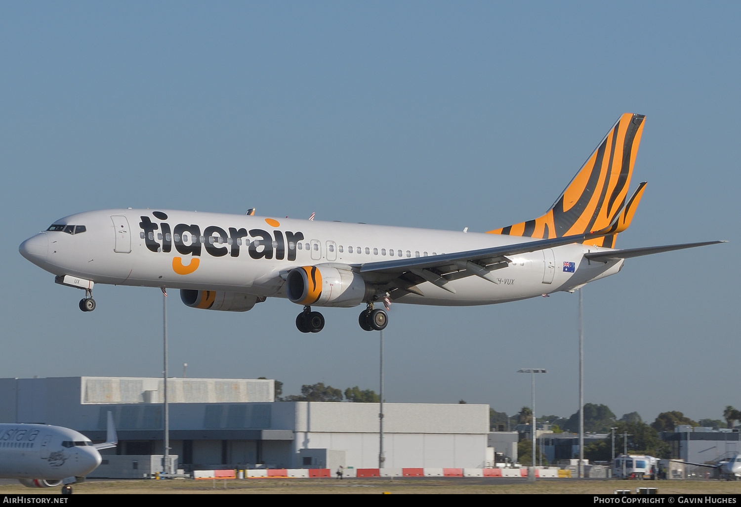 Aircraft Photo of VH-VUX | Boeing 737-8FE | Tigerair | AirHistory.net #215472