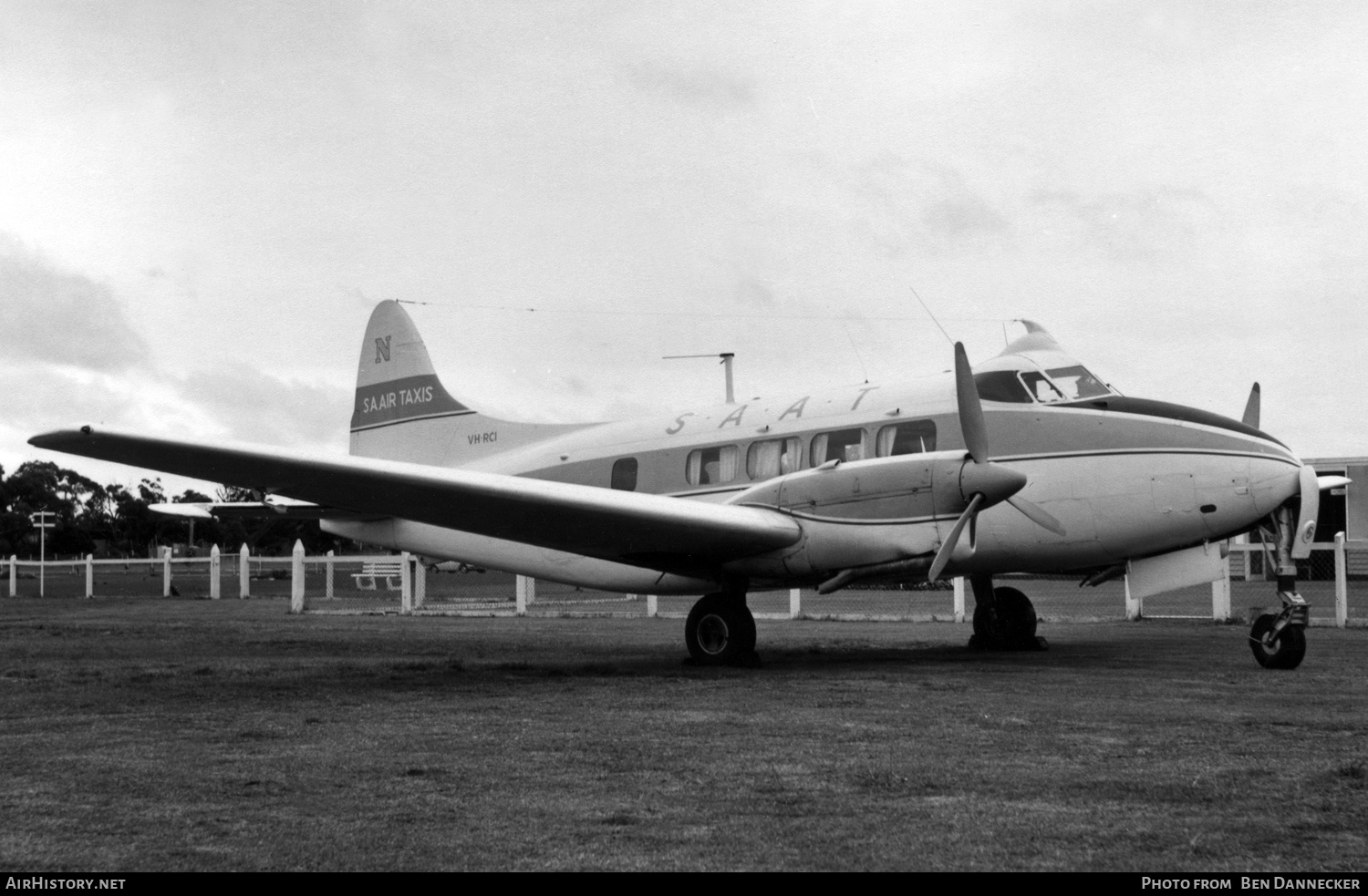 Aircraft Photo of VH-RCI | De Havilland D.H. 104 Dove 5 | South Australian Air Taxis - SAAT | AirHistory.net #215476