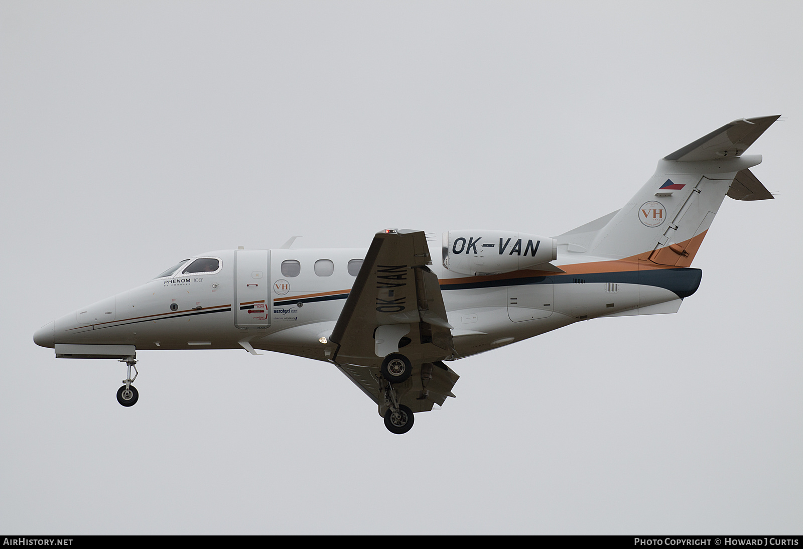 Aircraft Photo of OK-VAN | Embraer EMB-500 Phenom 100 | VH Trade Group | AirHistory.net #215482