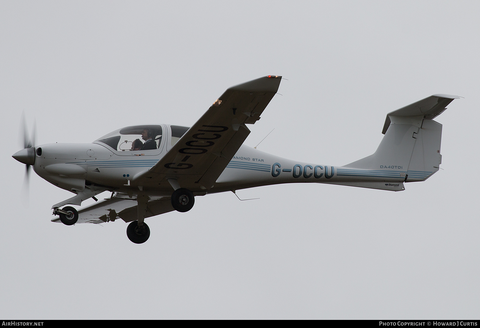Aircraft Photo of G-OCCU | Diamond DA40D Diamond Star TDI | AirHistory.net #215483