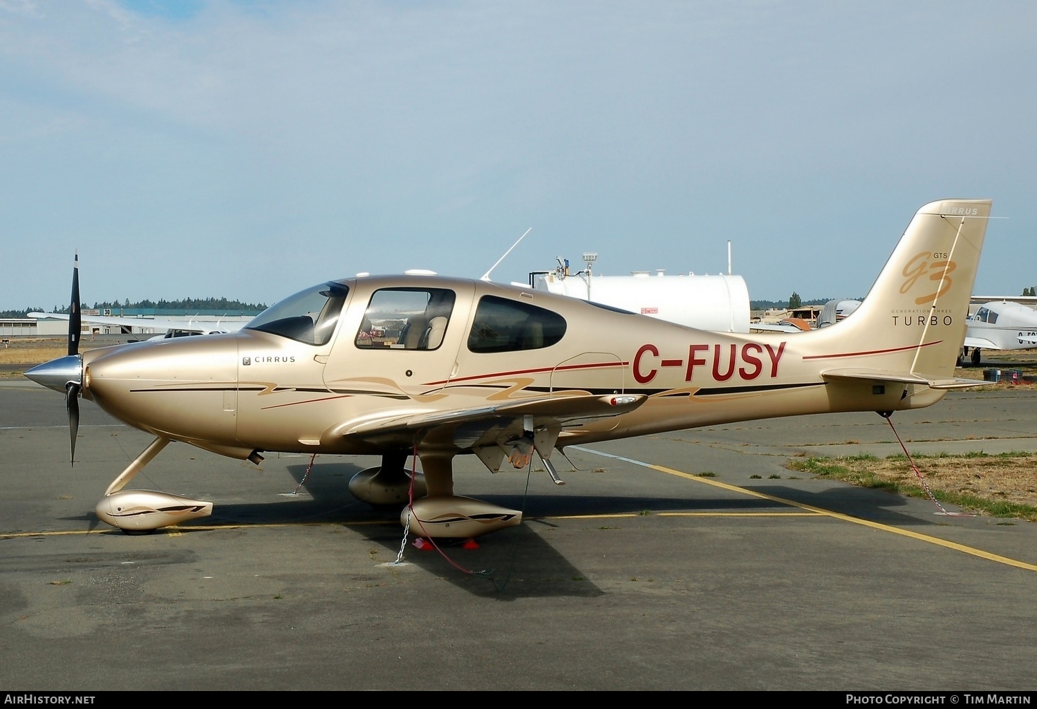 Aircraft Photo of C-FUSY | Cirrus SR-22 G3-GTS Turbo | AirHistory.net #215487
