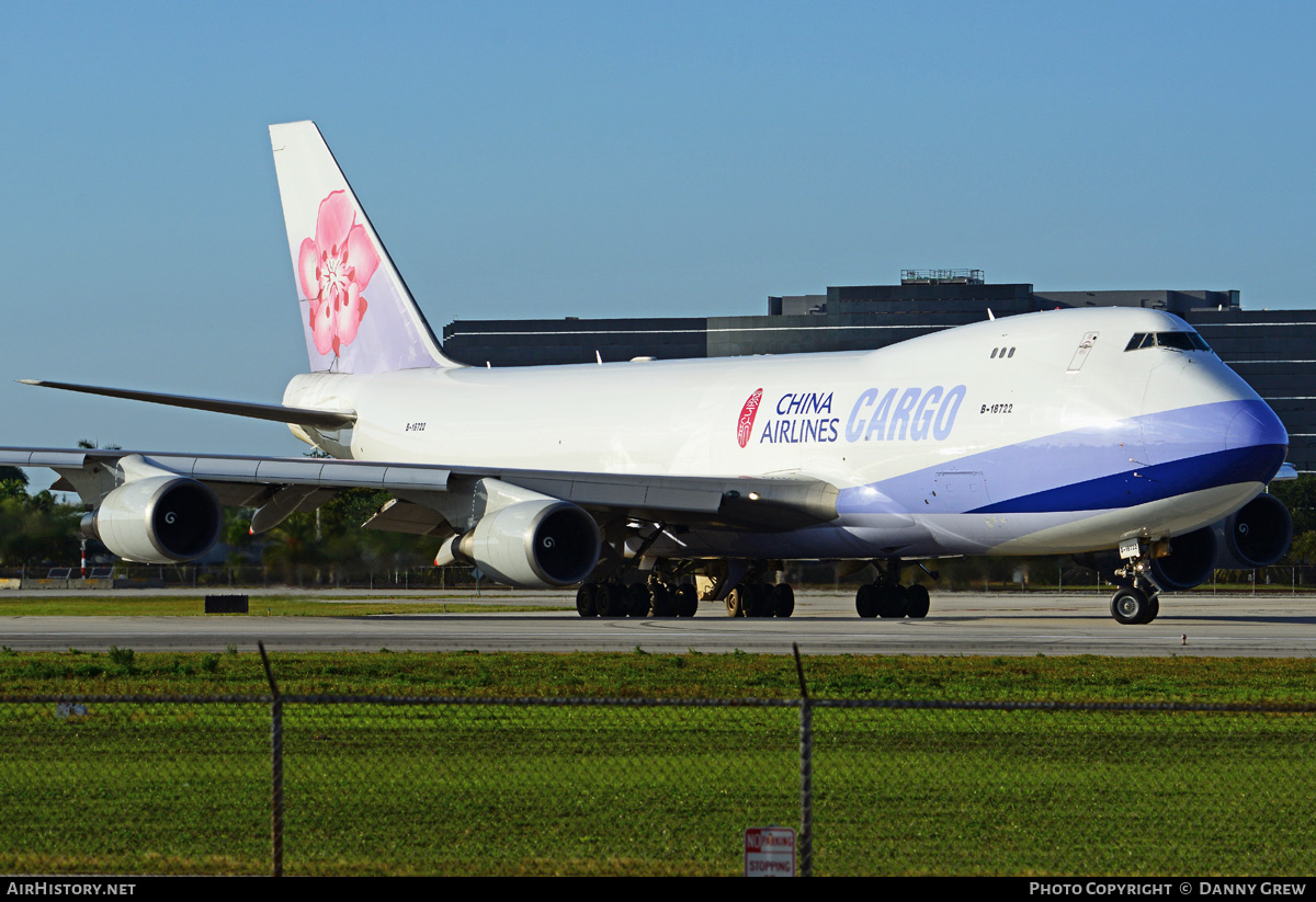 Aircraft Photo of B-18722 | Boeing 747-409F/SCD | China Airlines Cargo | AirHistory.net #215497