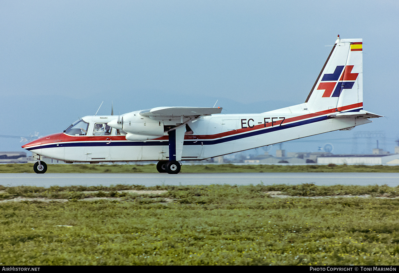 Aircraft Photo of EC-FFZ | Britten-Norman BN-2A-26 Islander | AirHistory.net #215498