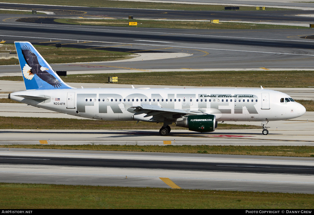 Aircraft Photo of N204FR | Airbus A320-214 | Frontier Airlines | AirHistory.net #215512