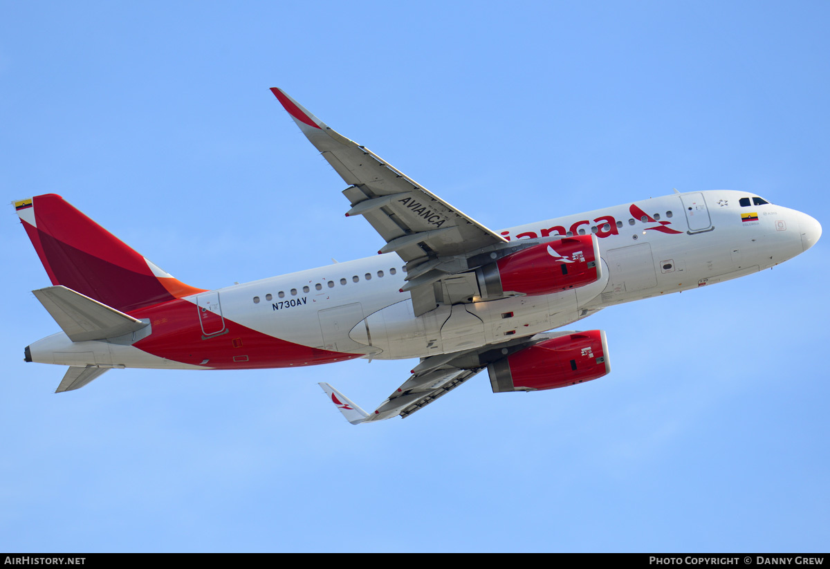 Aircraft Photo of N730AV | Airbus A319-132 | Avianca | AirHistory.net #215513