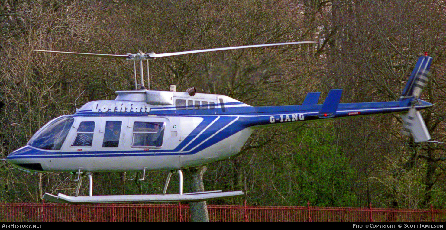 Aircraft Photo of G-IANG | Bell 206L LongRanger | Lothian Helicopters | AirHistory.net #215519