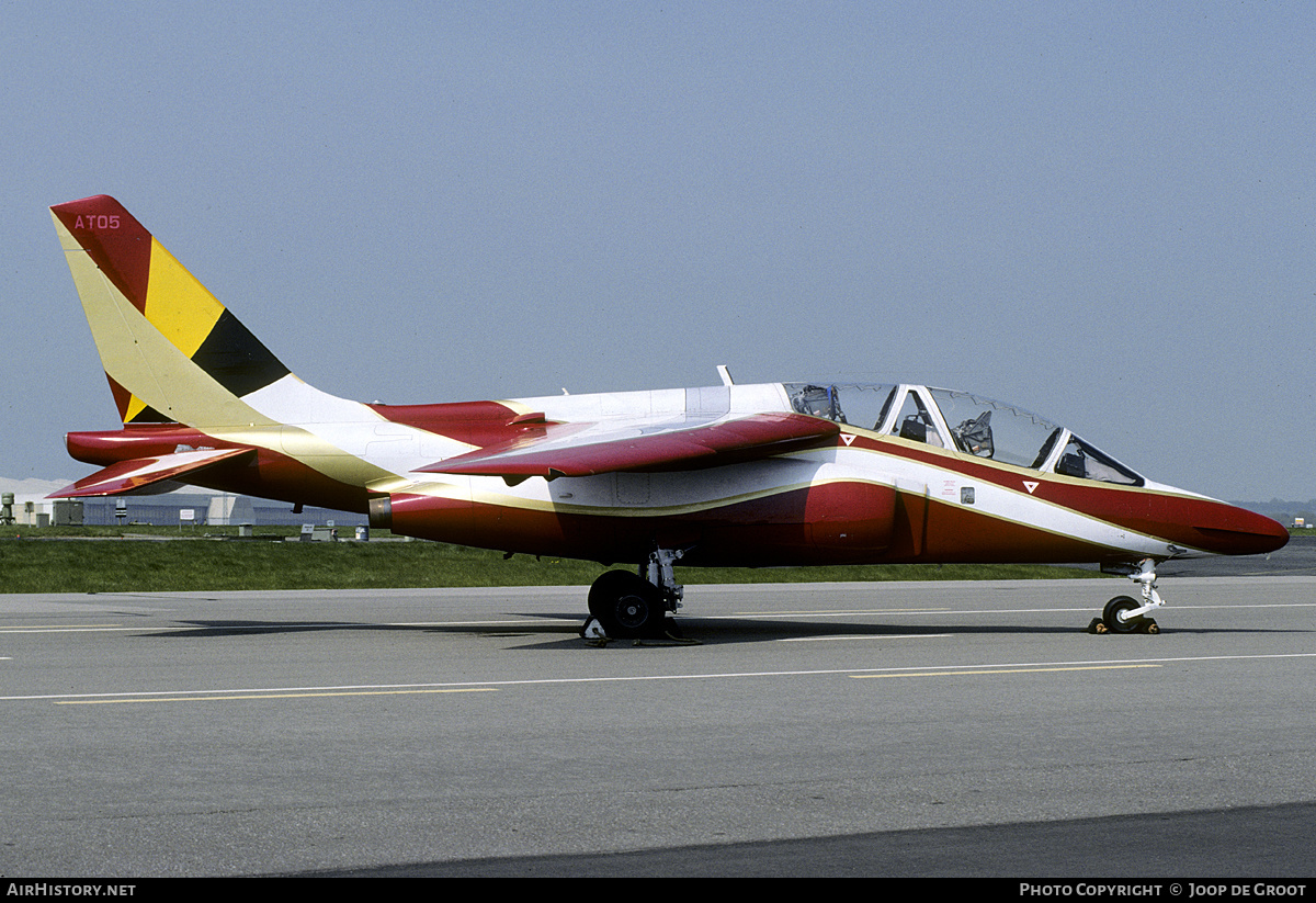 Aircraft Photo of AT05 | Dassault-Dornier Alpha Jet 1B | Belgium - Air Force | AirHistory.net #215523