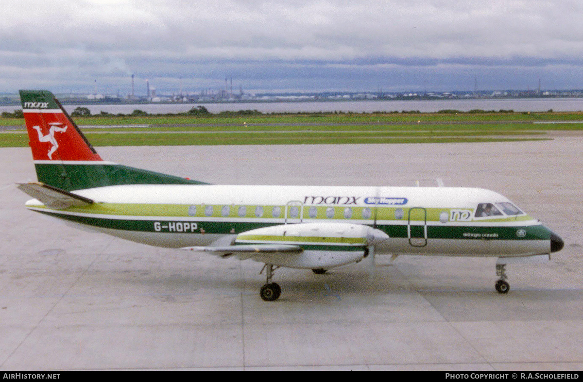Aircraft Photo of G-HOPP | Saab-Fairchild SF-340A | Manx Airlines | AirHistory.net #215528