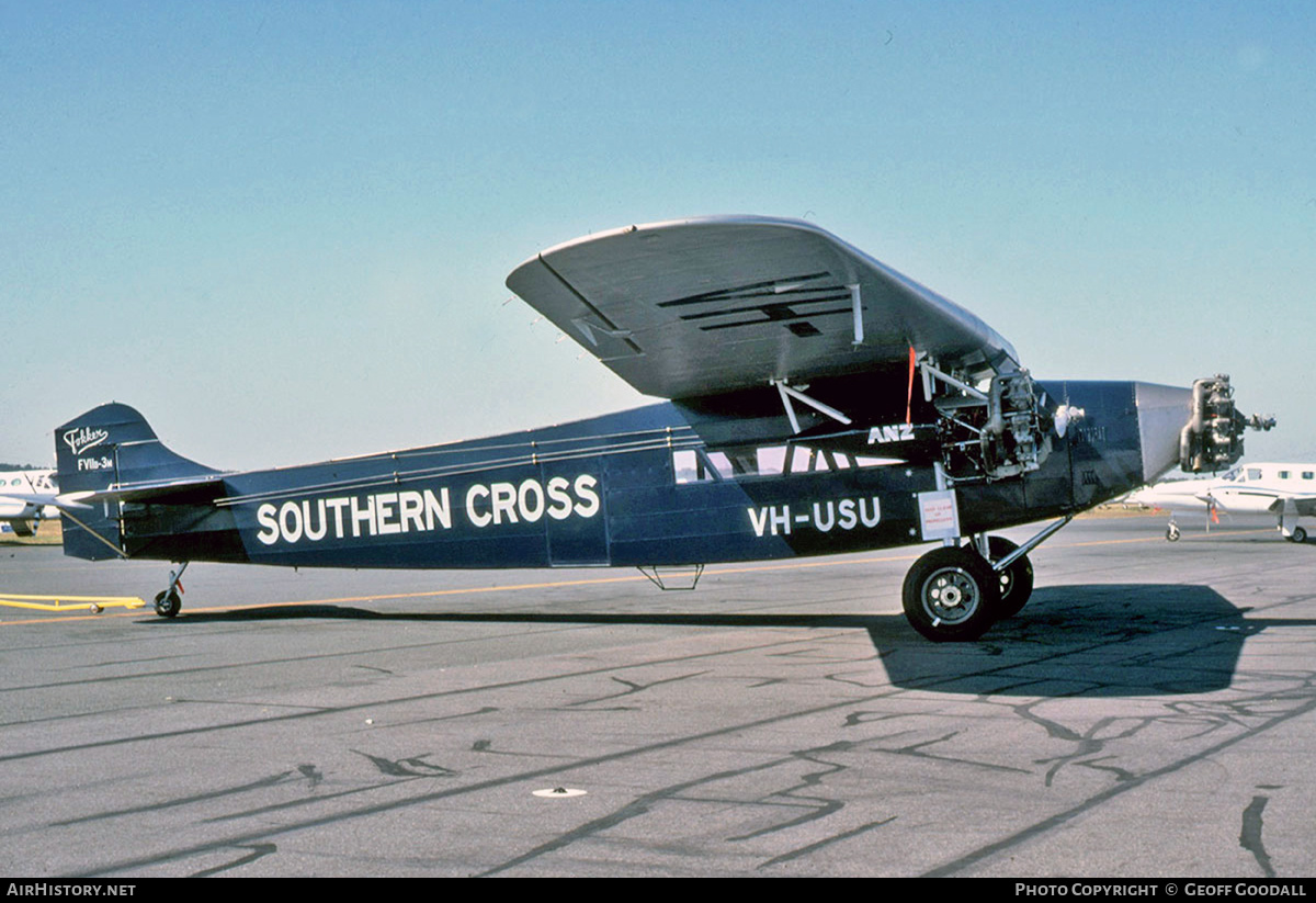 Aircraft Photo of VH-USU | FAA F.VIIb-3m Replica | AirHistory.net #215538