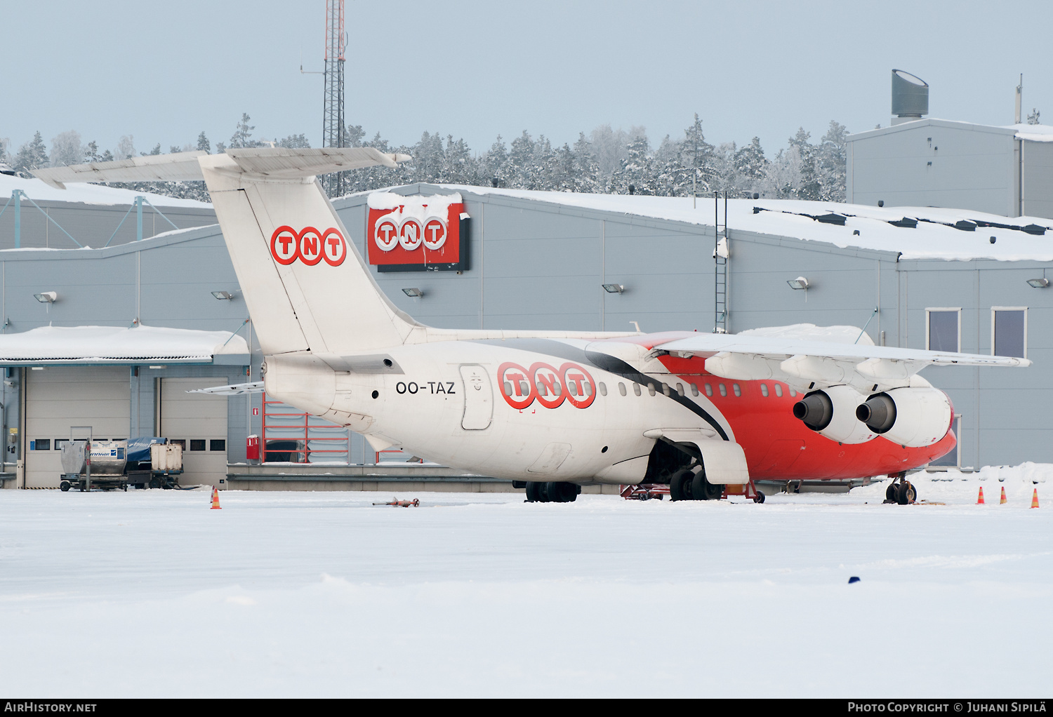 Aircraft Photo of OO-TAZ | British Aerospace BAe-146-200QC | TNT Airways | AirHistory.net #215549