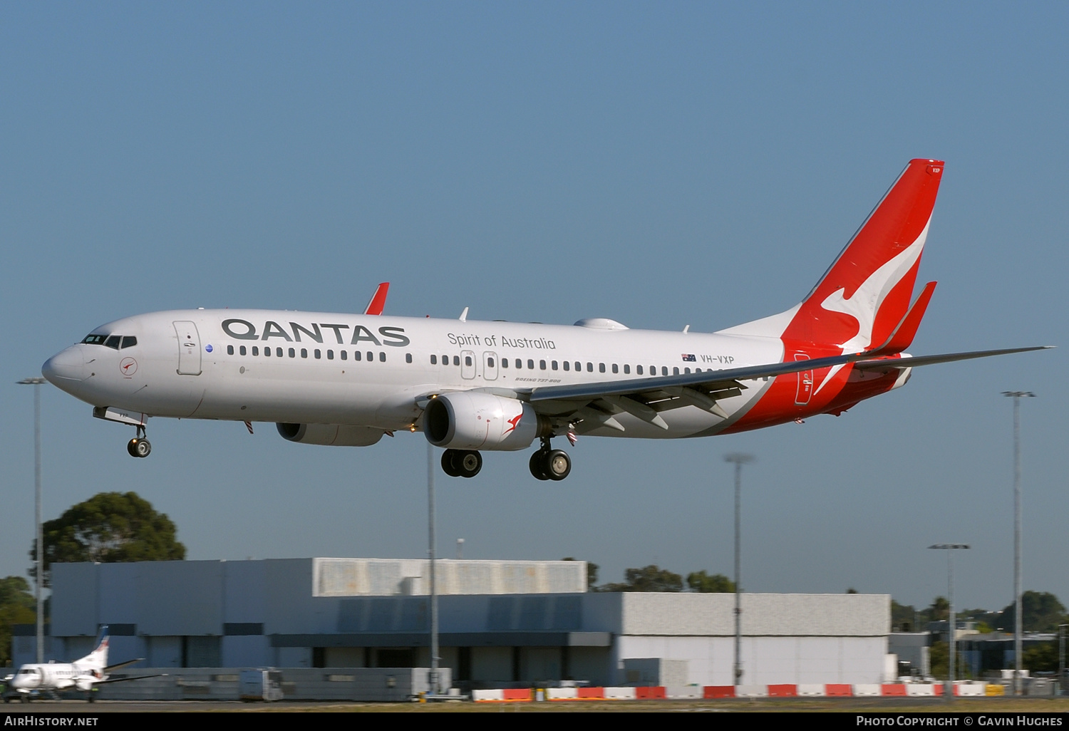 Aircraft Photo of VH-VXP | Boeing 737-838 | Qantas | AirHistory.net #215561