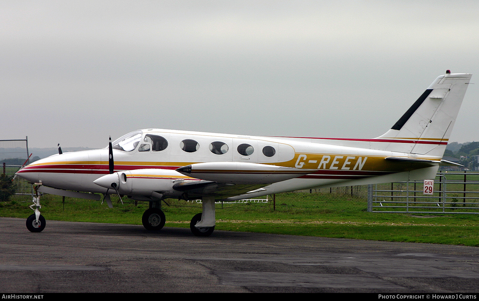 Aircraft Photo of G-REEN | Cessna 340 | AirHistory.net #215570