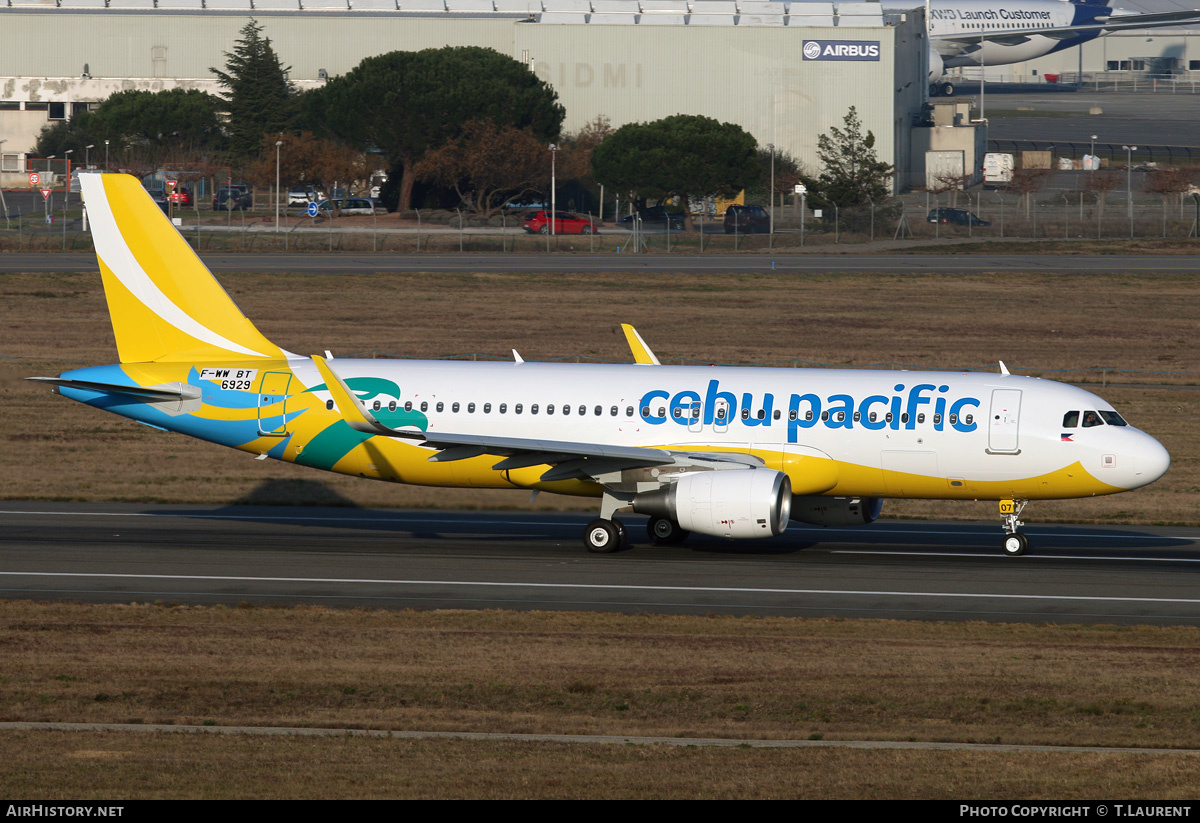 Aircraft Photo of F-WWBT | Airbus A320-214 | Cebu Pacific Air | AirHistory.net #215588