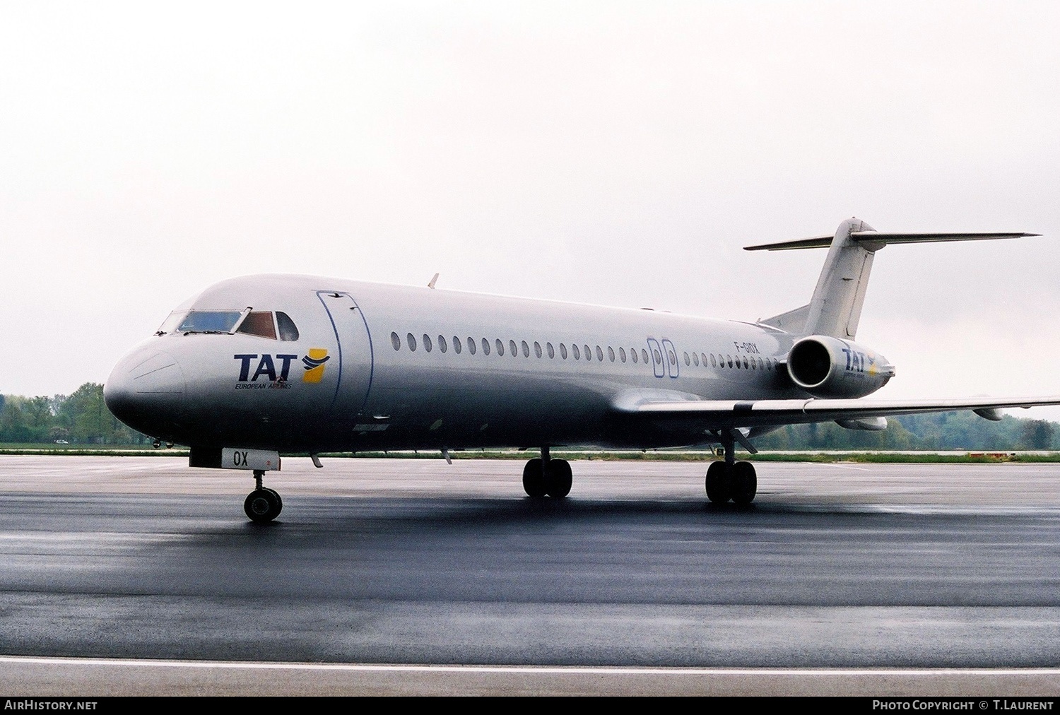 Aircraft Photo of F-GIOX | Fokker 100 (F28-0100) | TAT European Airlines | AirHistory.net #215590