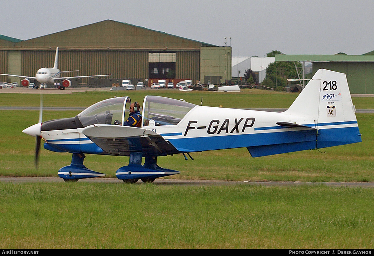 Aircraft Photo of F-GAXP | Robin R-2160 Acrobin | AirHistory.net #215596