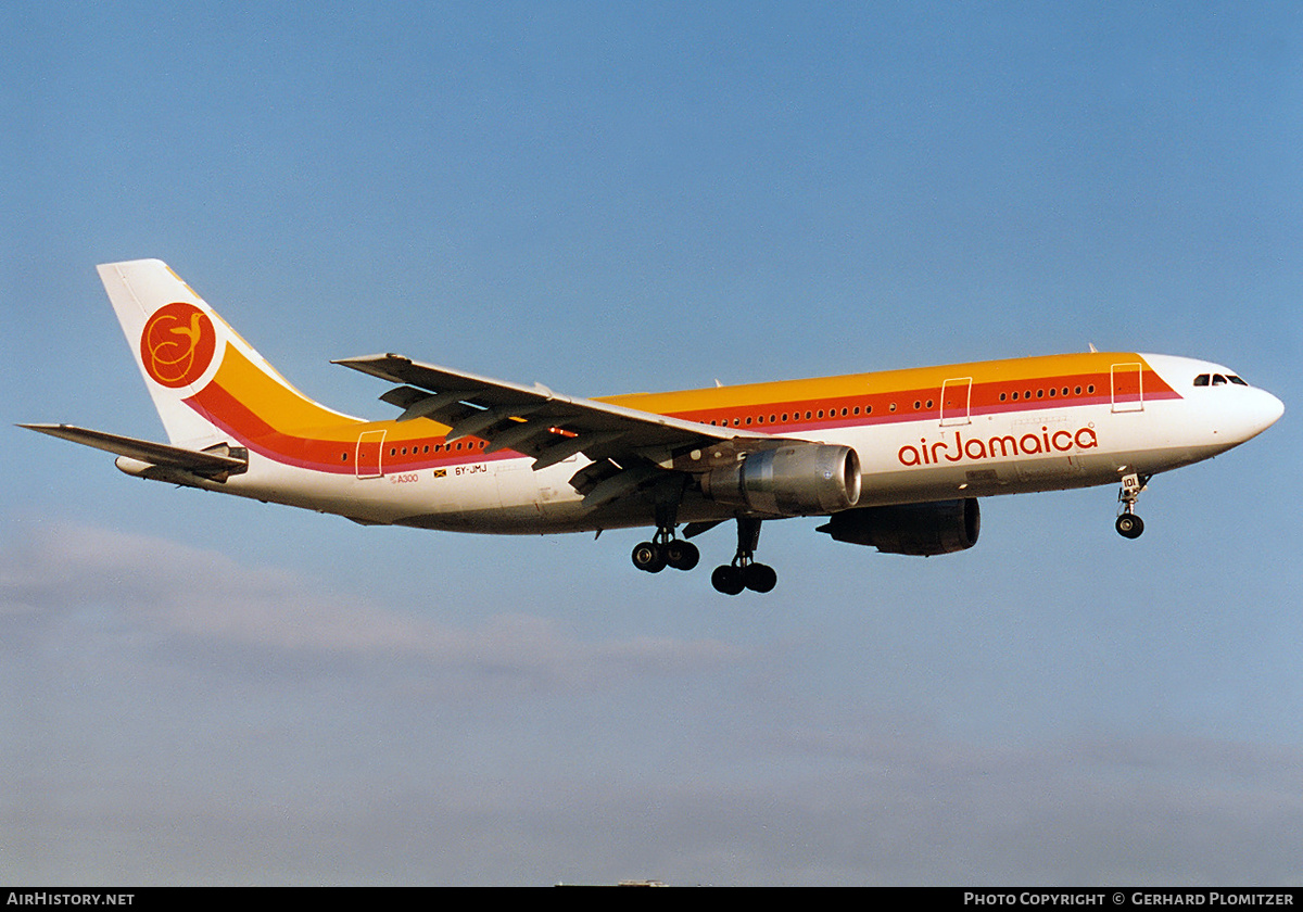 Aircraft Photo of 6Y-JMJ | Airbus A300B4-203 | Air Jamaica | AirHistory.net #215617