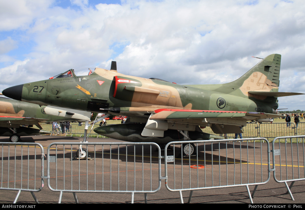 Aircraft Photo of 927 | McDonnell Douglas A-4SU Skyhawk | Singapore - Air Force | AirHistory.net #215630