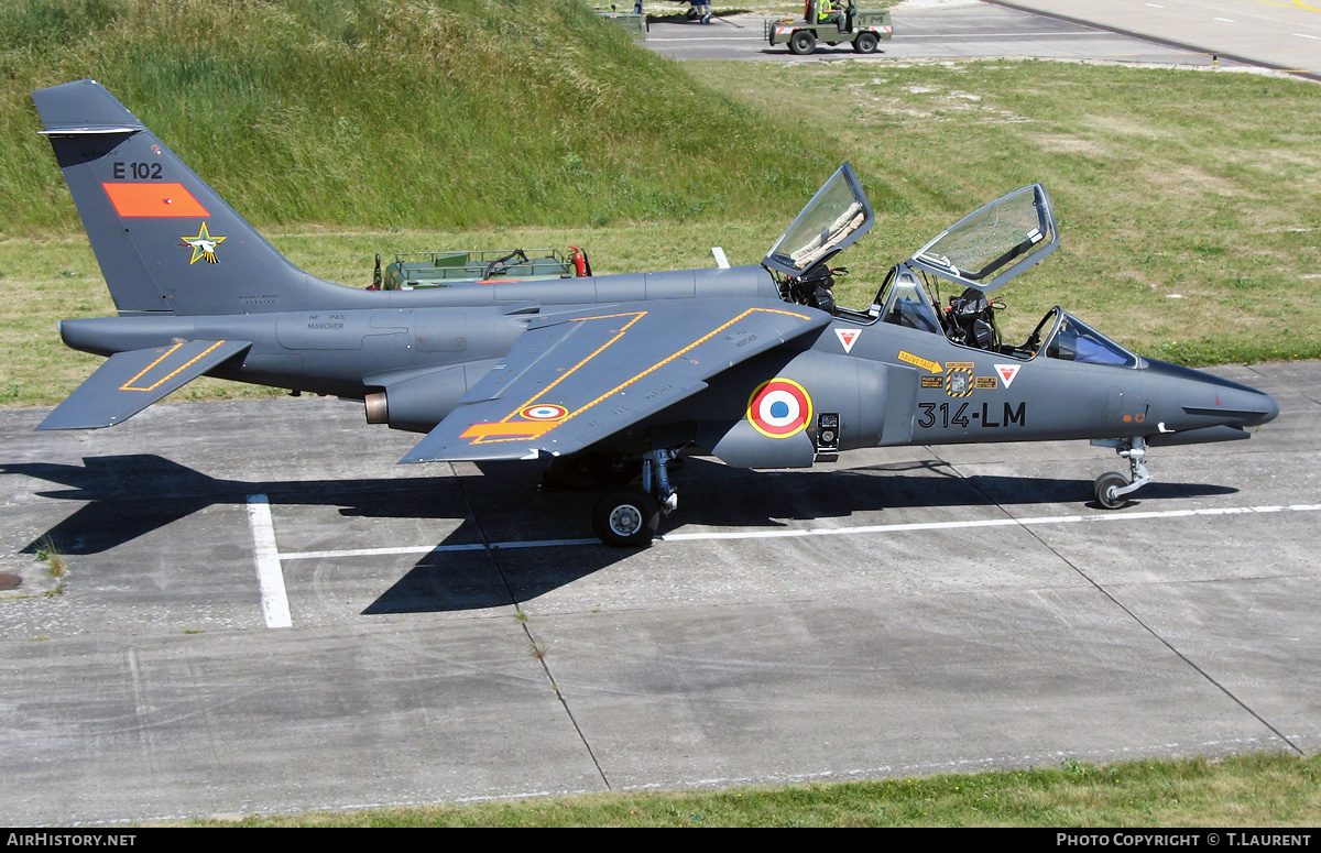 Aircraft Photo of E102 | Dassault-Dornier Alpha Jet E | France - Air Force | AirHistory.net #215633