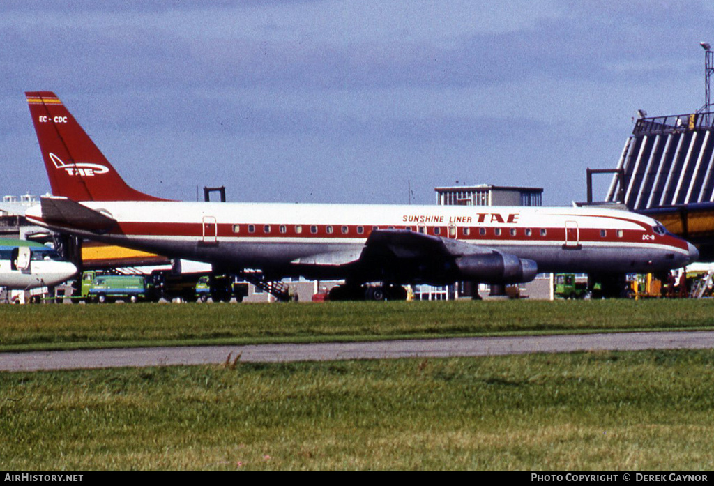 Aircraft Photo of EC-CDC | Douglas DC-8-33 | TAE - Trabajos Aéreos y Enlaces | AirHistory.net #215636