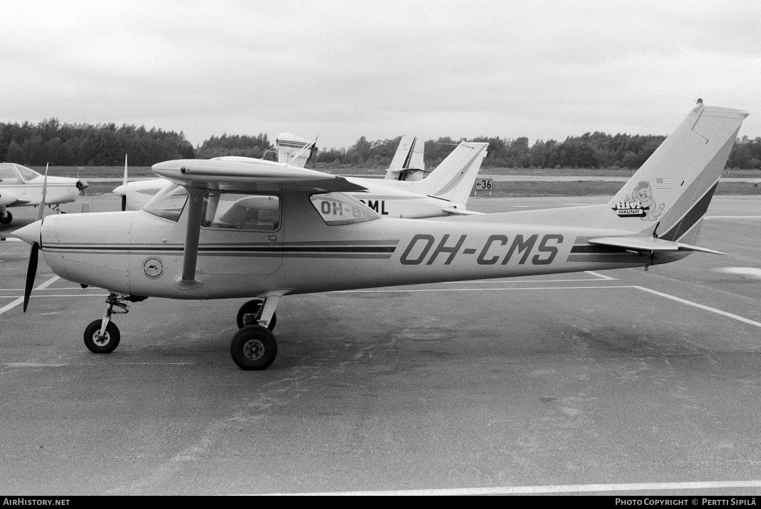 Aircraft Photo of OH-CMS | Cessna 152 | Kalajokilaakson Ilmailukerho | AirHistory.net #215647