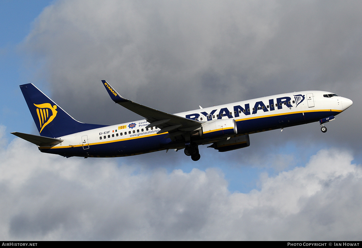 Aircraft Photo of EI-EXF | Boeing 737-8AS | Ryanair | AirHistory.net #215651