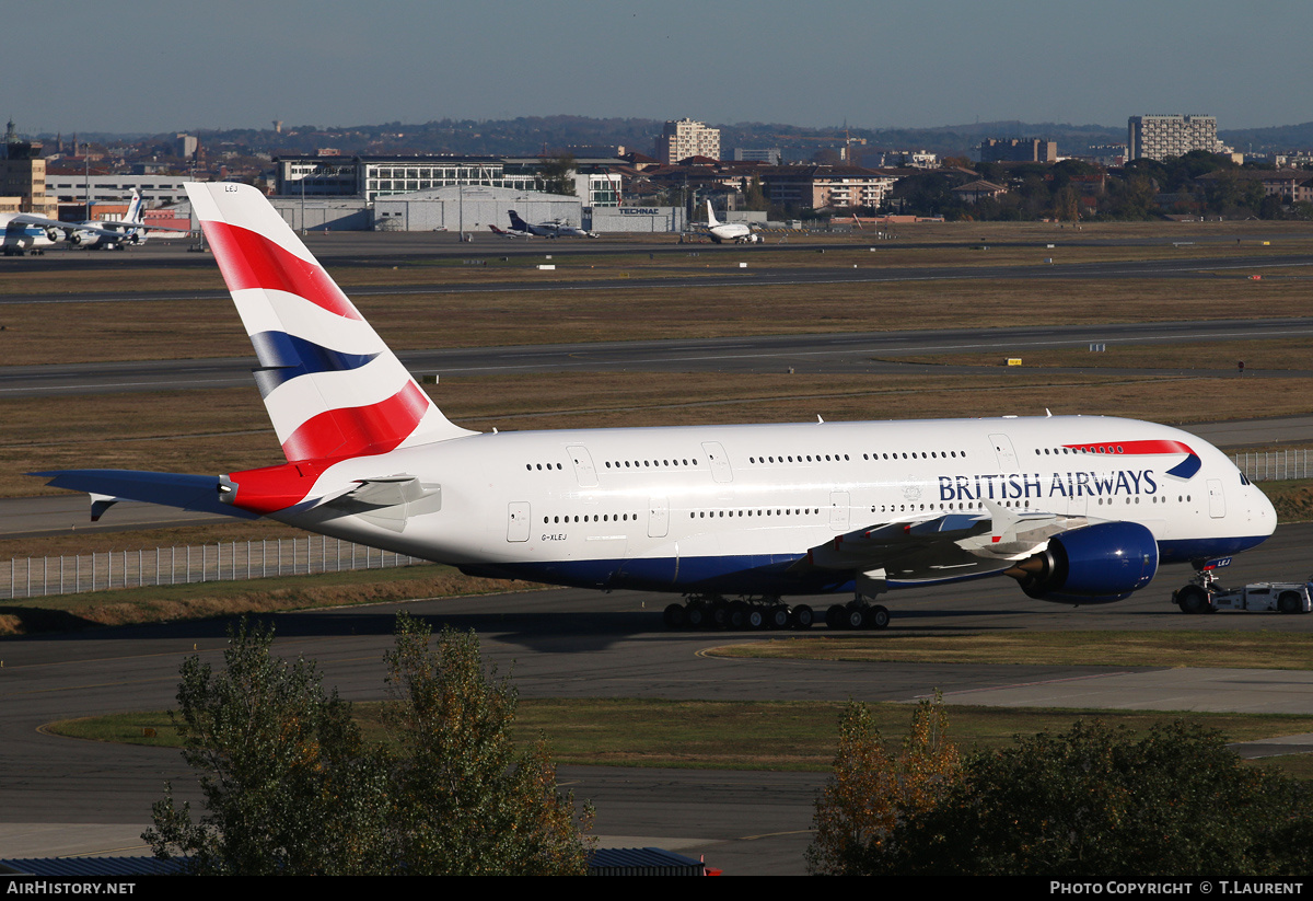 Aircraft Photo of G-XLEJ | Airbus A380-841 | British Airways | AirHistory.net #215654