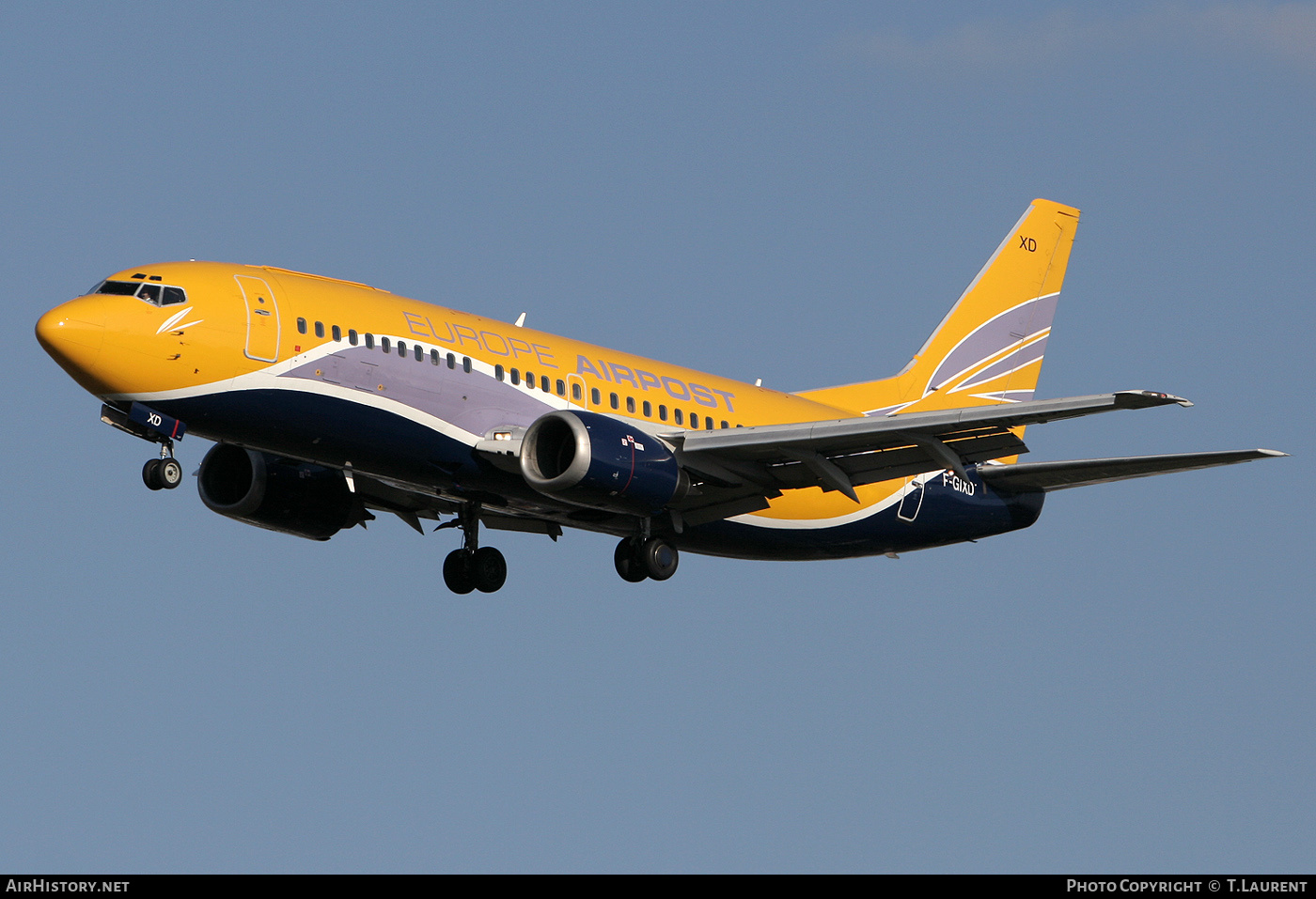 Aircraft Photo of F-GIXD | Boeing 737-33A(QC) | Europe Airpost | AirHistory.net #215656