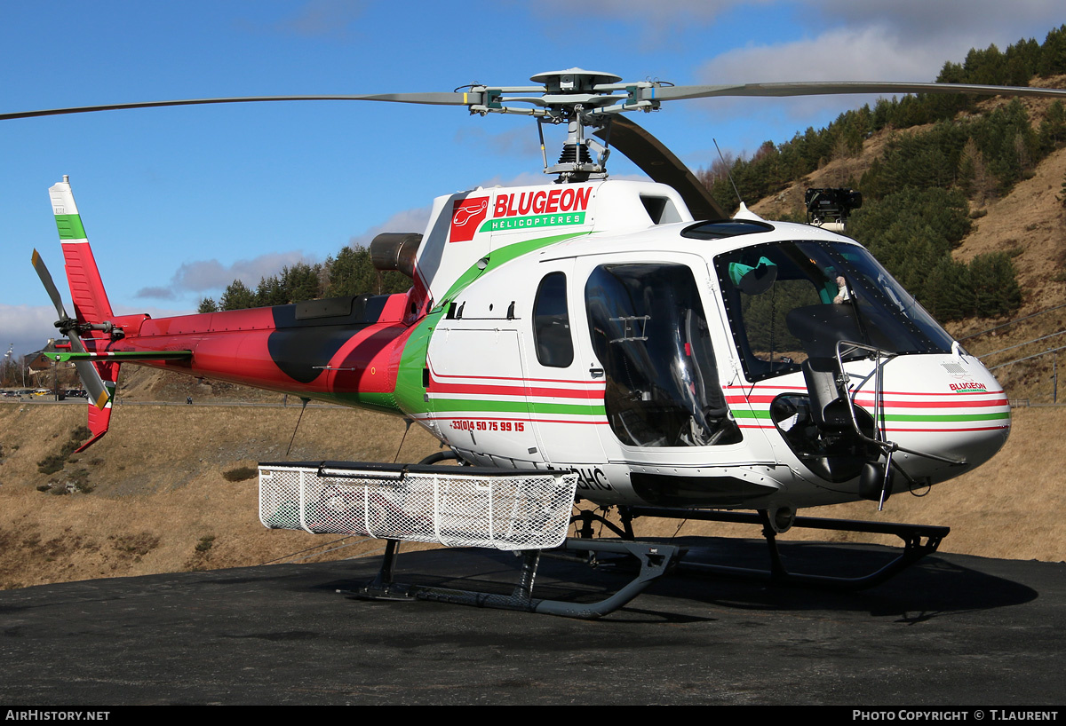 Aircraft Photo of F-HBHC | Aerospatiale AS-350B-3 Ecureuil | Blugeon Hélicoptères | AirHistory.net #215659