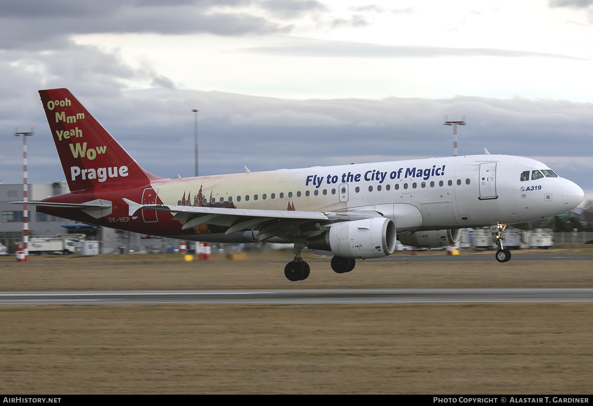 Aircraft Photo of OK-NEP | Airbus A319-112 | ČSA - Czech Airlines | AirHistory.net #215660