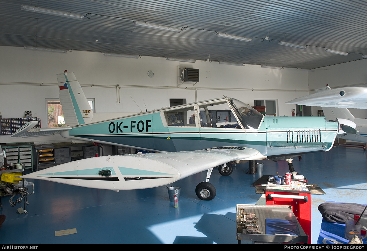 Aircraft Photo of OK-FOF | Zlin Z-43 | AirHistory.net #215661