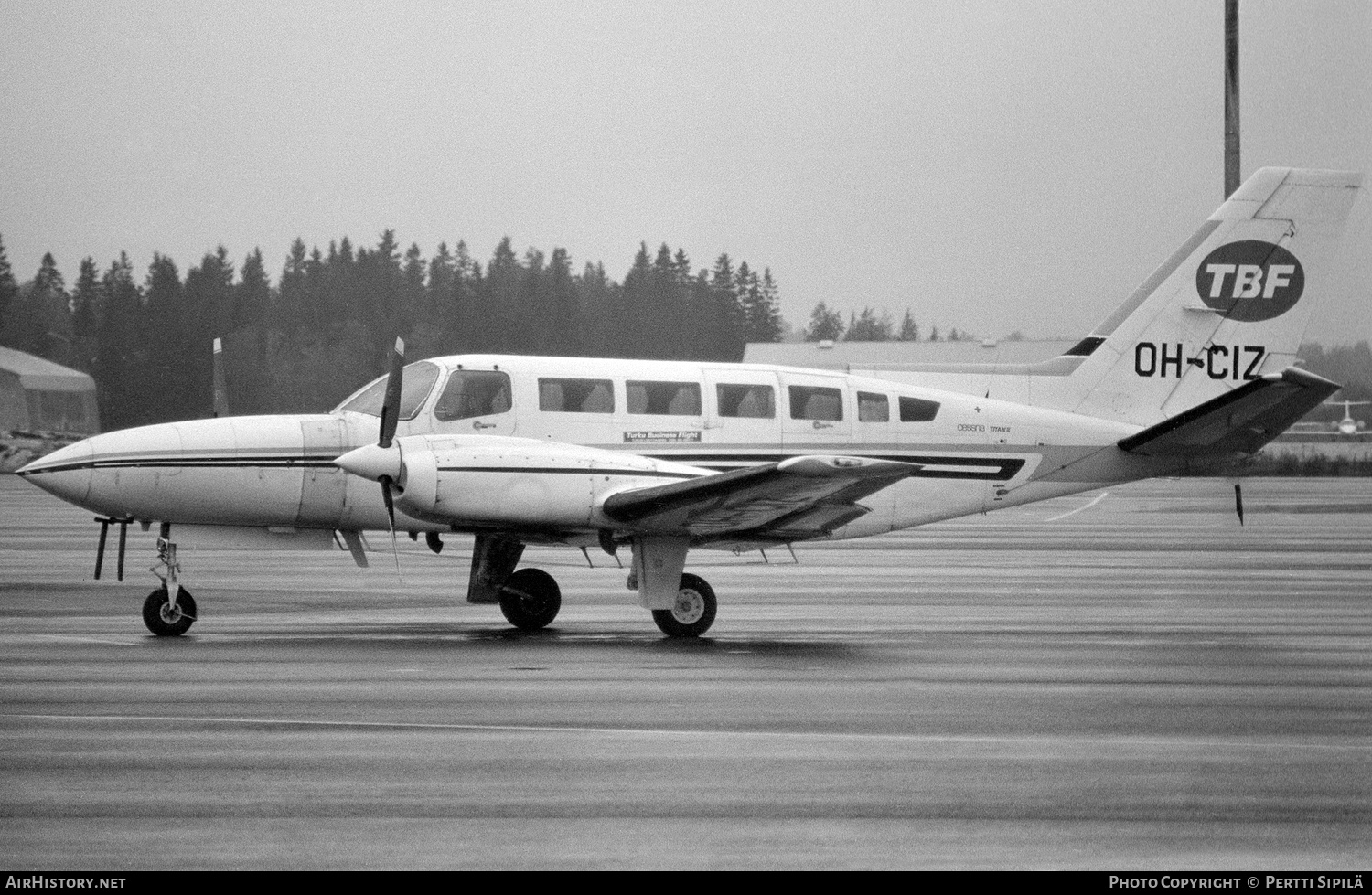 Aircraft Photo of OH-CIZ | Cessna 404 Titan II | Turku Business Flight - TBF | AirHistory.net #215667